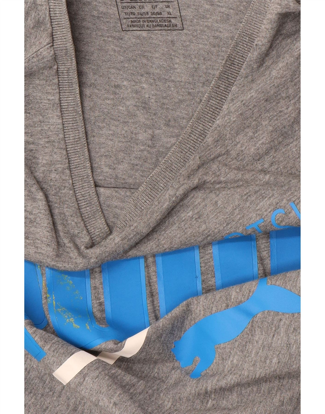 Camiseta masculina PUMA Graphic XL cinza