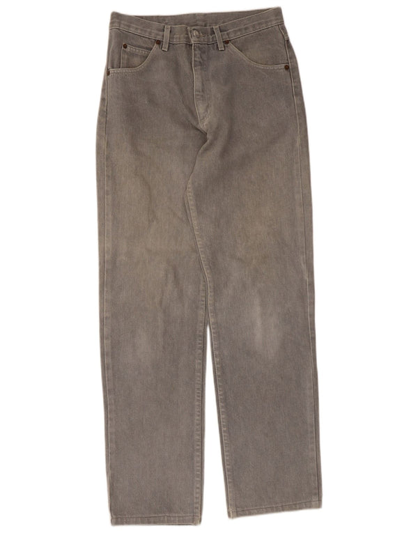 Rifle Masculino Jeans Reto W30 L31 Algodão Cinza