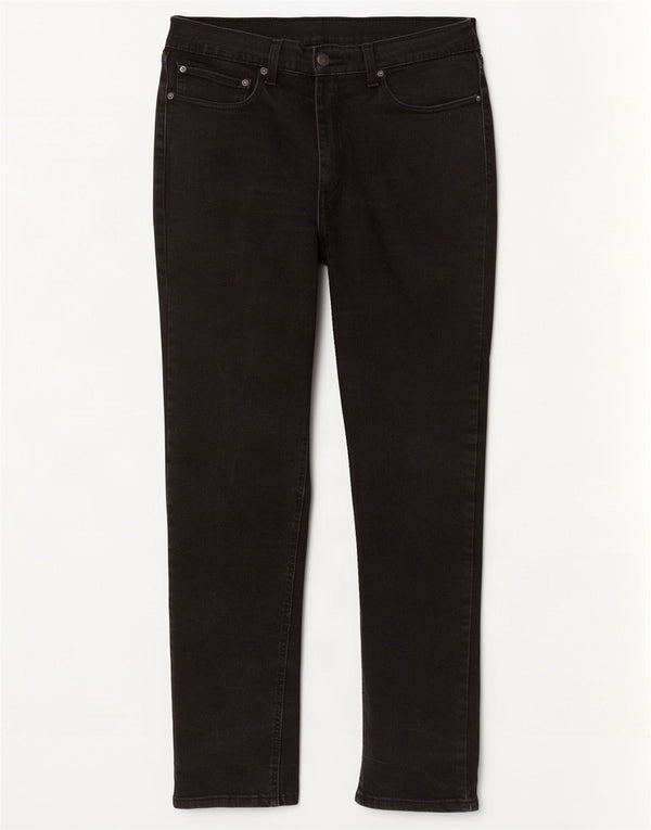 Levi's Masculino 531 Slim Jeans W36 L32 Algodão Preto