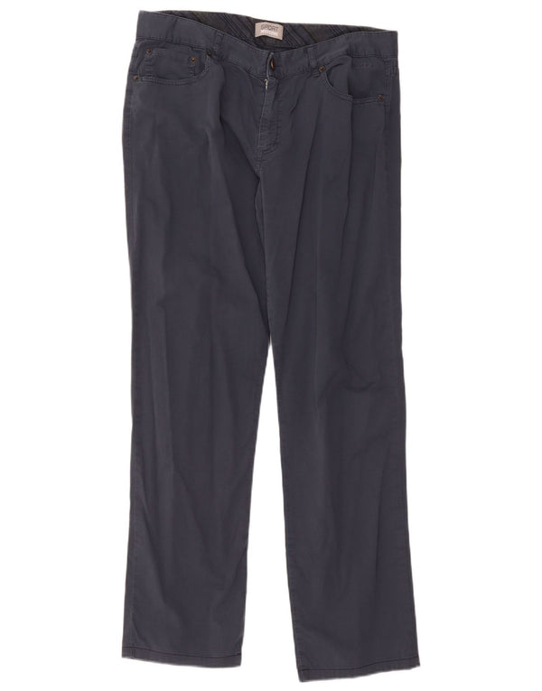 Calça casual reta masculina Missoni W36 L30 azul marinho