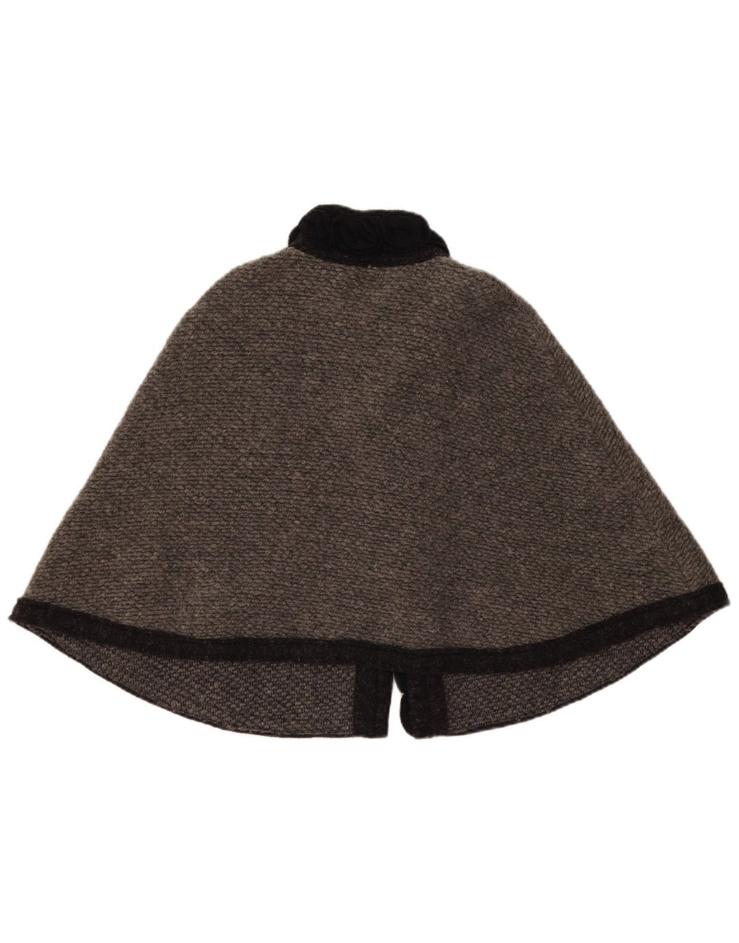 Casaco poncho feminino Pierre Cardin tamanho único lã cinza