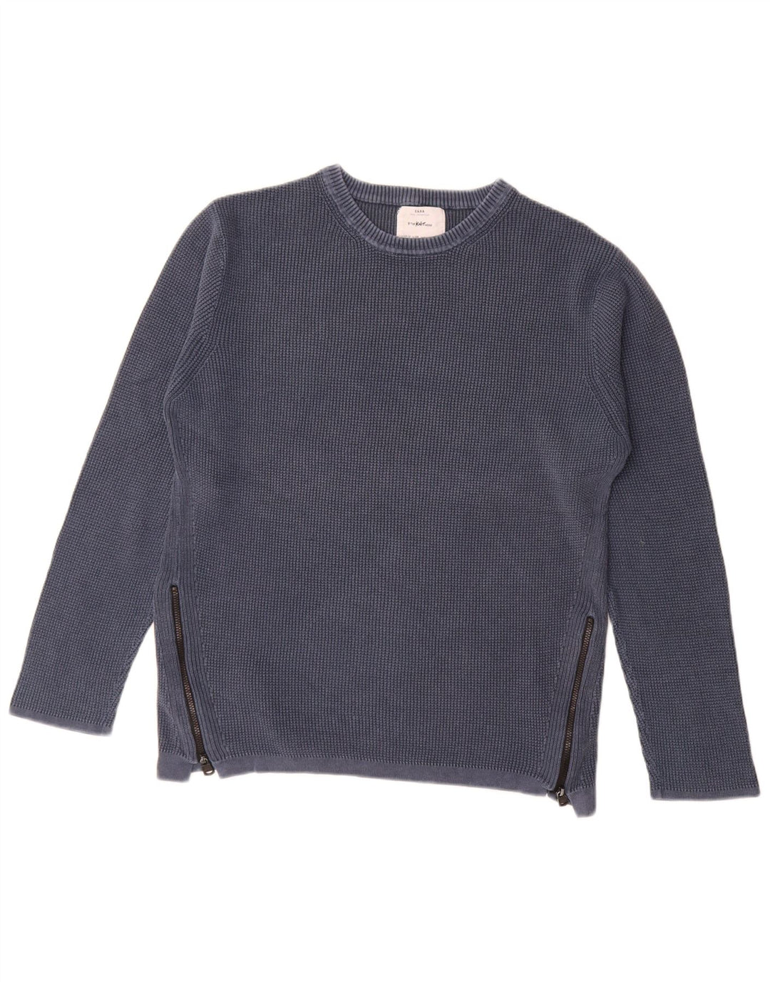 Suéter Zara Boys com gola redonda 13-14 anos azul marinho