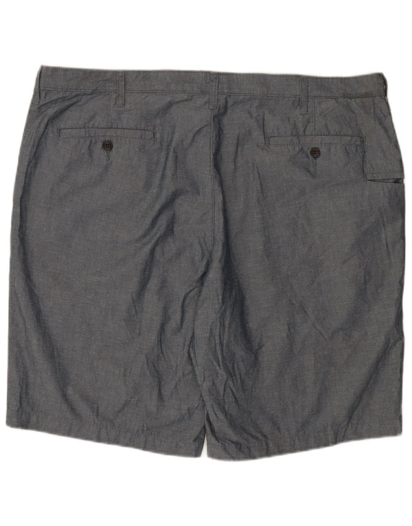 Dockers Mens Chino Shorts W42 2XL Blue Cotton