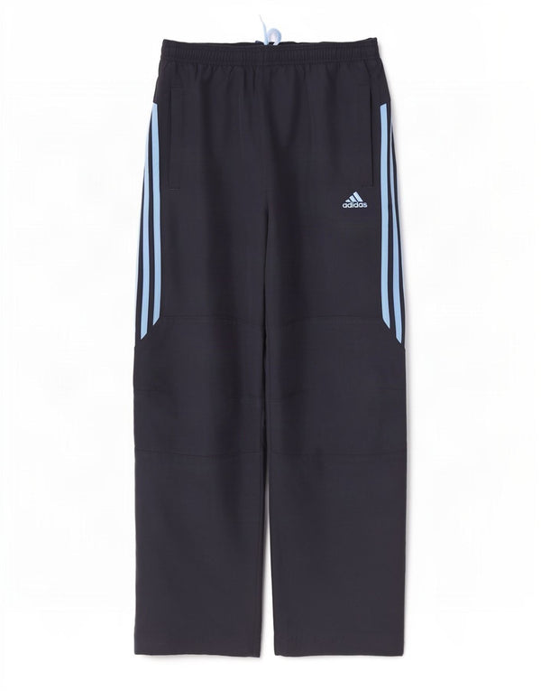 Calça de treino masculina Adidas médio azul marinho poliéster