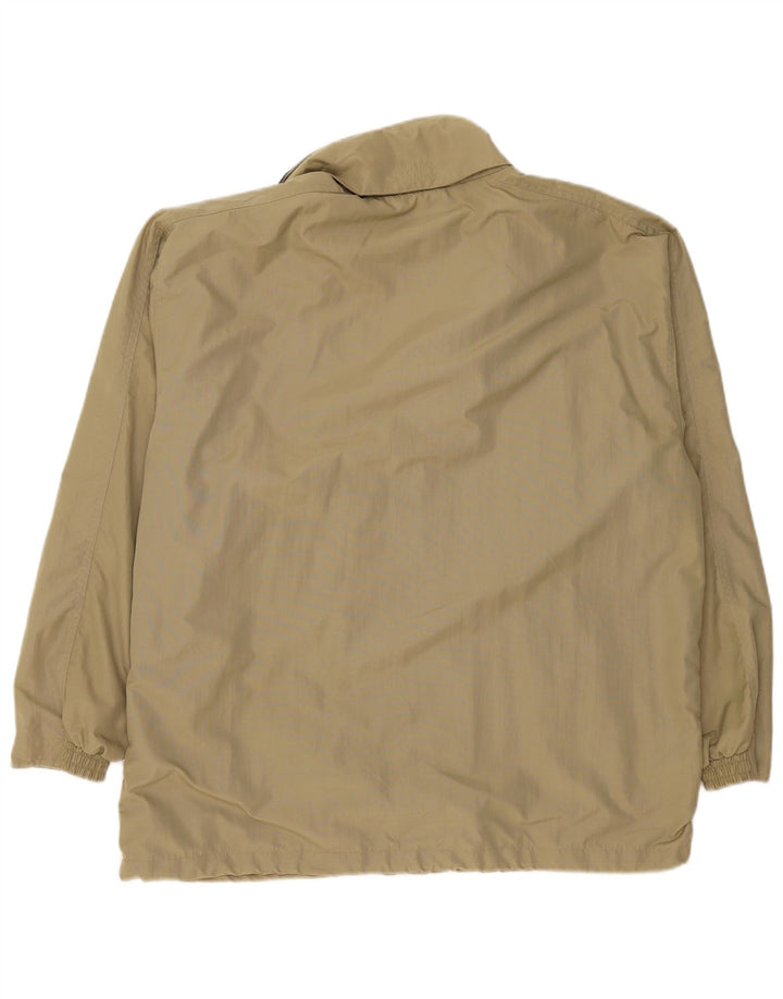 Jaqueta de chuva masculina DIADORA UK 42 XL cáqui poliamida