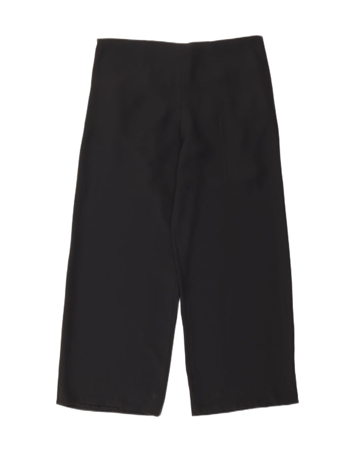 Macacão feminino vintage IT 46 grande poliéster preto