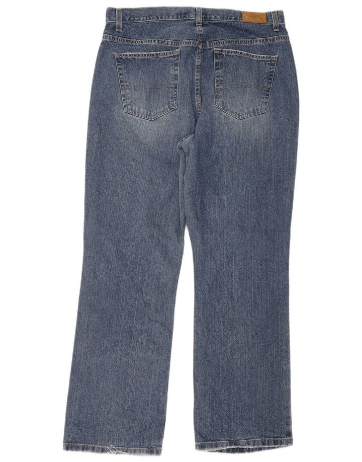 Jeans Tommy Hilfiger feminino clássico bootcut W36 L30 azul algodão