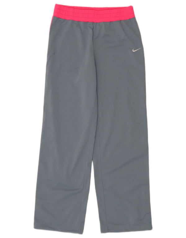 Calça de treino Nike para meninas 13-14 anos XL cinza colorblock poliéster