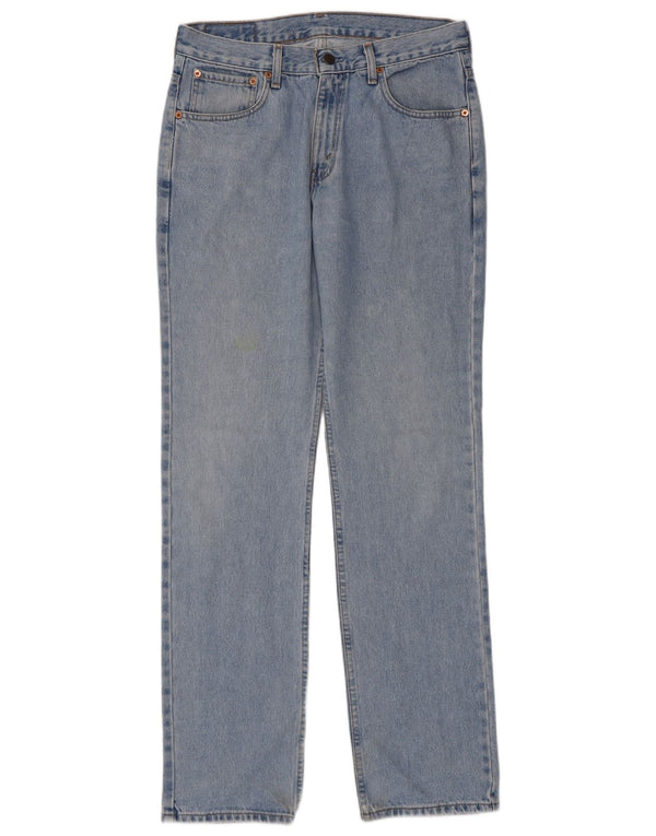 Levi's Masculino 581 Straight Jeans W33 L34 Azul Algodão