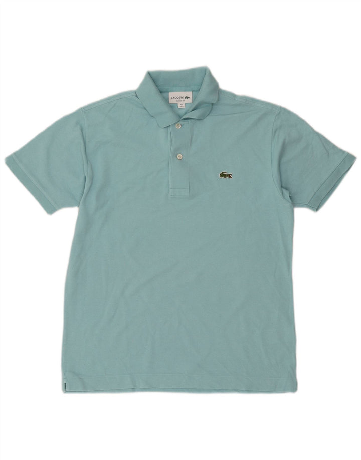 Camisa polo masculina Lacoste Classic Fit tamanho 3 pequeno algodão azul