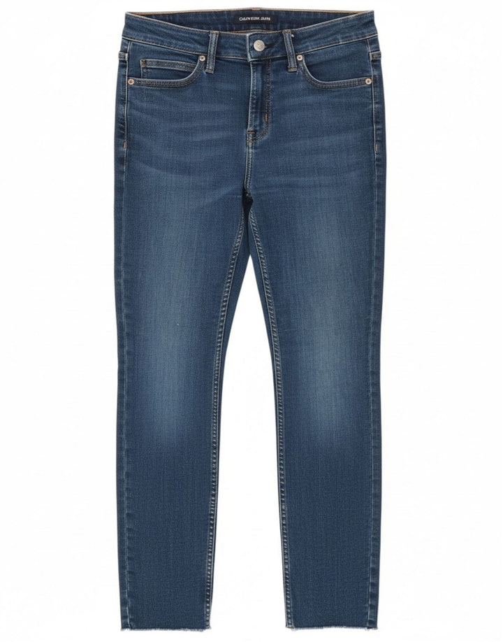 Calça jeans feminina CALVIN KLEIN W30 L28 azul algodão