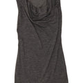 Liu Jo Vestido básico feminino sem mangas IT 40 Lã cinza pequena