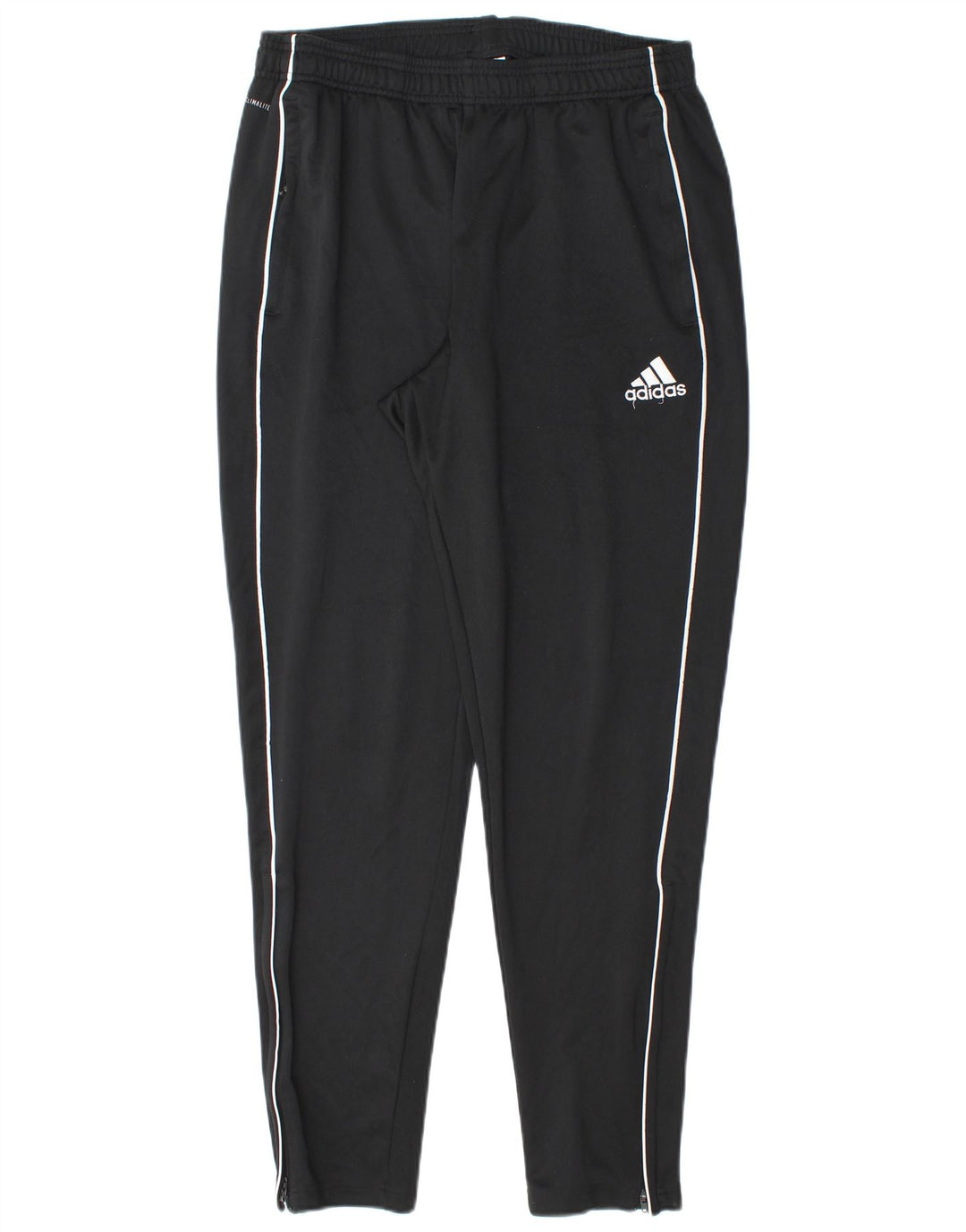 Calça de treino masculina ADIDAS Climalite grande poliéster preto