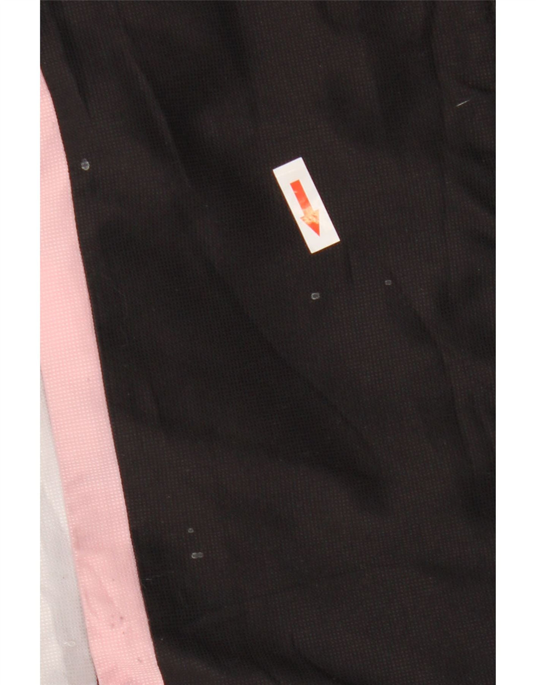 Lotto Womens Graphic Tracksuit Top Jacket UK 10 Small Black Colourblock