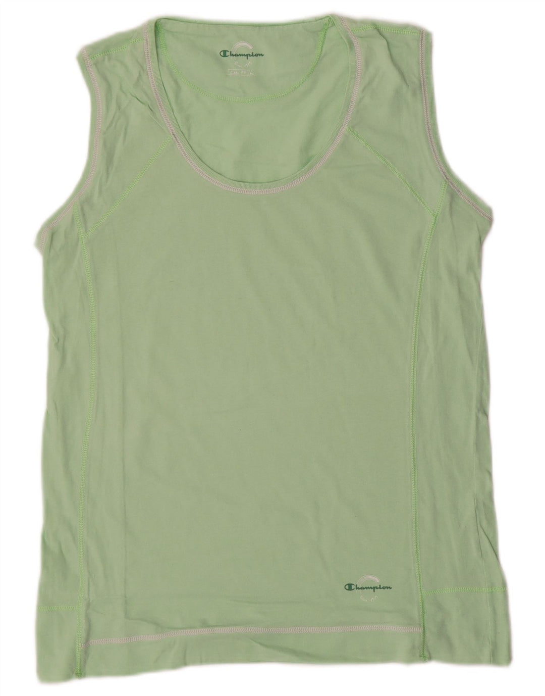 CHAMPION Womens Easy Fit Vest Top UK 14 Grande Verde