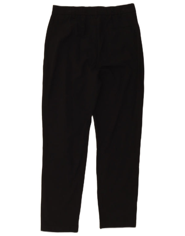 Calça Chino Feminina Marks & Spencer Slim UK 10 Pequena W28 L26 Preta