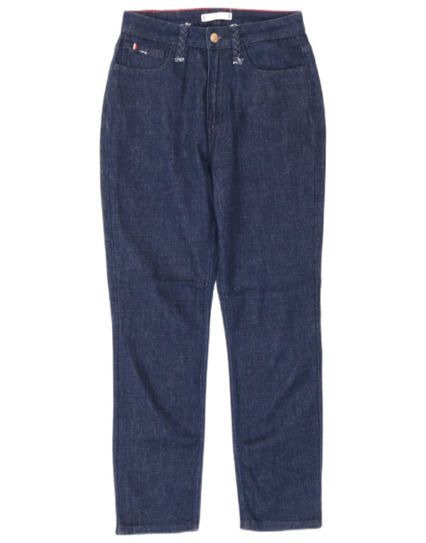 Jeans feminino Tommy Hilfiger Cigarette Slim W27 L28 azul marinho