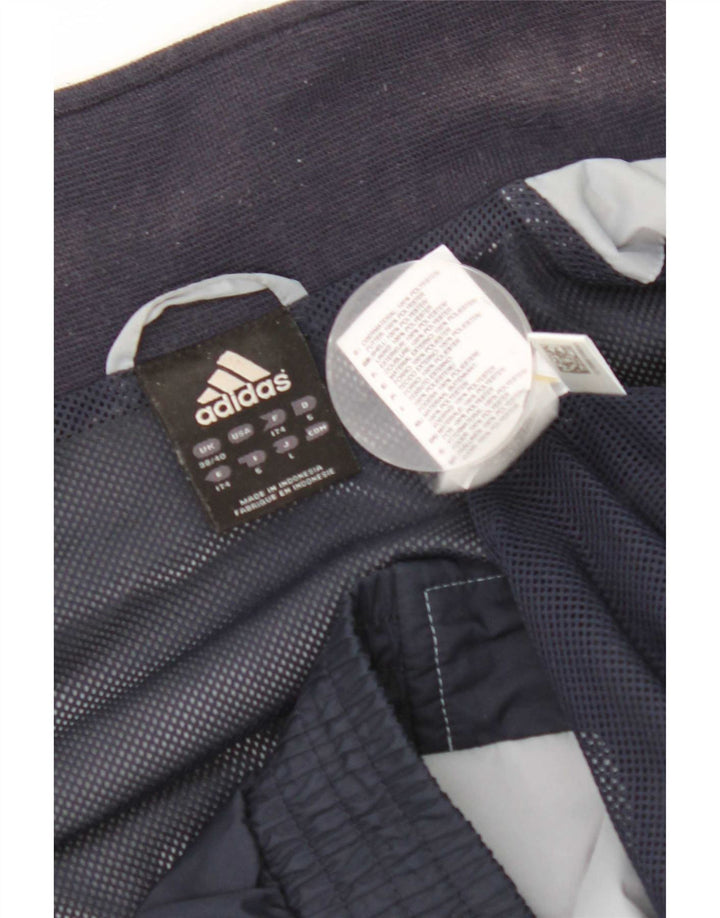Adidas Mens Tracksuit Top Jacket UK 38/40 Médio Azul Marinho Colorblock