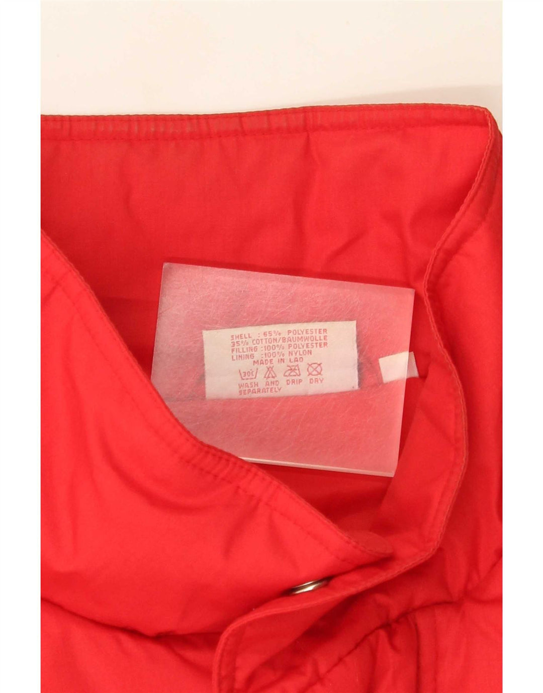 Jaqueta corta-vento masculina Ferrari UK 42 XL poliéster vermelho