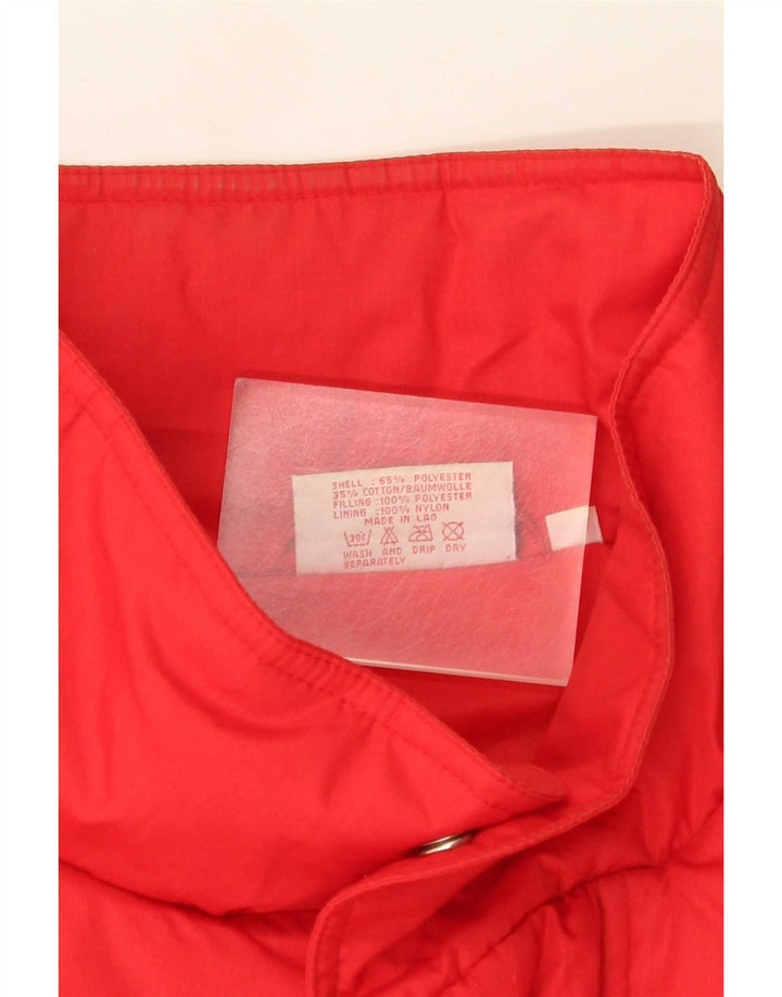 Jaqueta corta-vento masculina Ferrari UK 42 XL poliéster vermelho