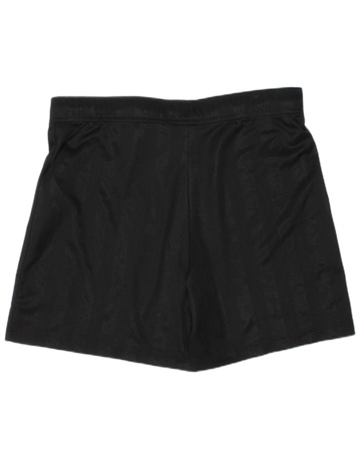 Shorts esportivos Nike Boys Dri Fit 10-11 anos médio preto listrado poliéster