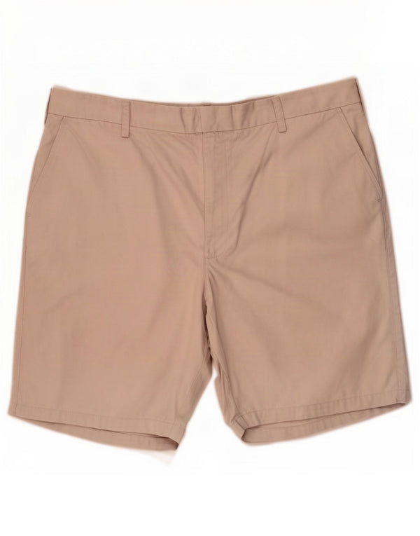 Shorts masculino Marks & Spencer Blue Harbor Chino W42 2XL algodão bege