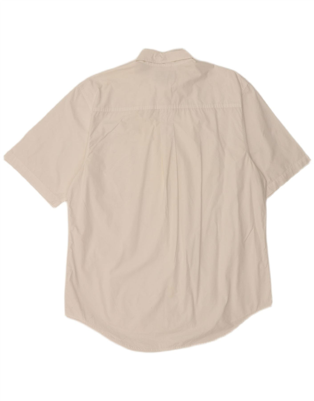 Camisa masculina de manga curta Timberland médio branco algodão