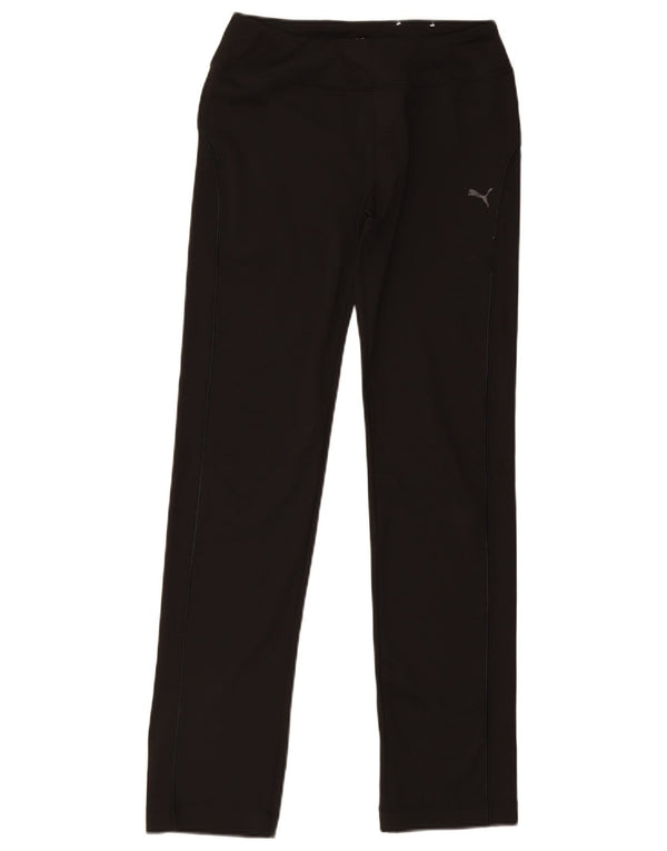 Calça de treino feminina Puma UK 12 poliéster preto médio