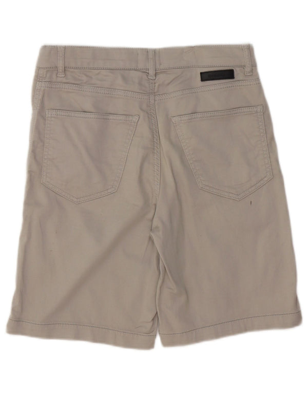 Shorts casuais diesel meninos 13-14 anos W30 algodão cinza