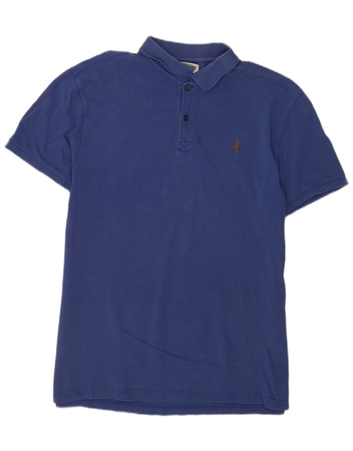 Camisa polo masculina Marlboro Classics 2XL algodão azul