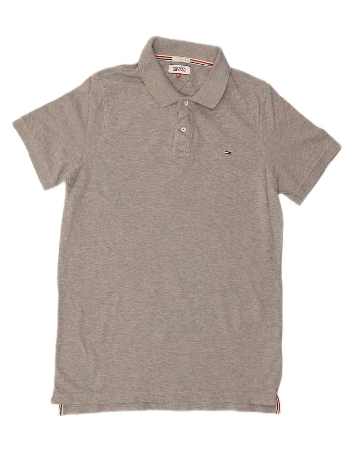 Camisa polo masculina TOMMY HILFIGER 2XL algodão cinza
