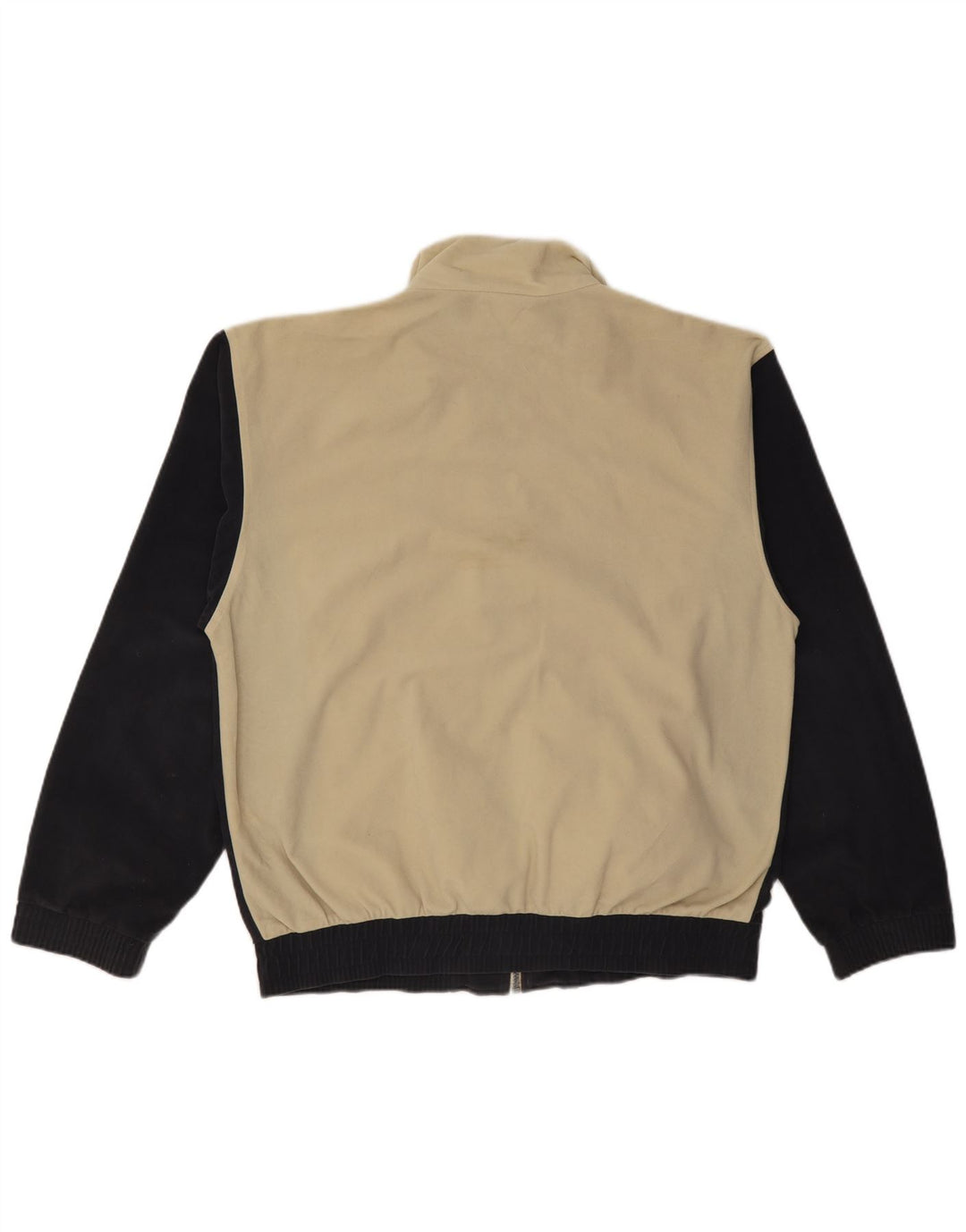 KAPPA Mens Treino Top Jaqueta Grande Off White Colourblock