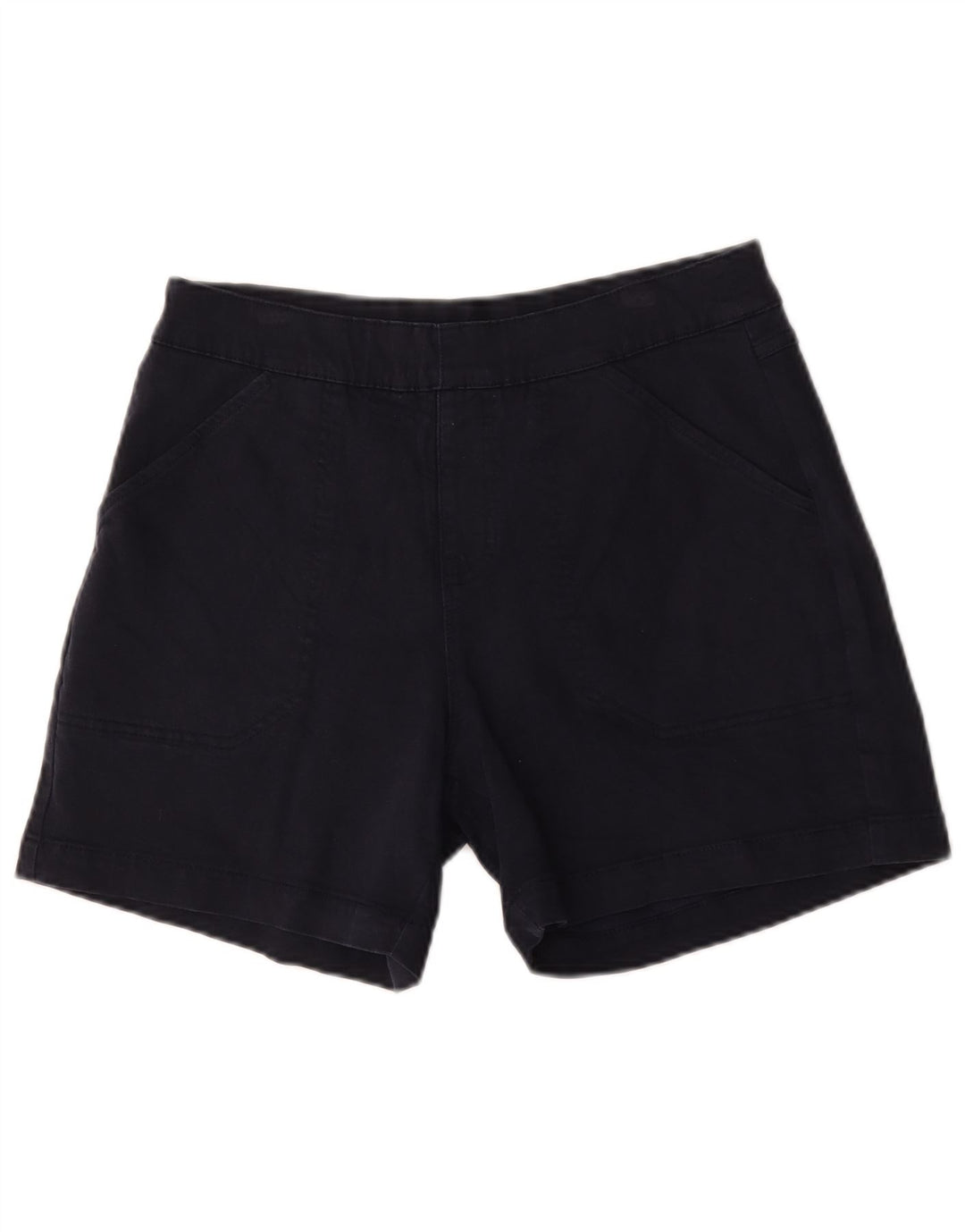 Shorts Chino feminino Nautica médio W30 algodão azul marinho