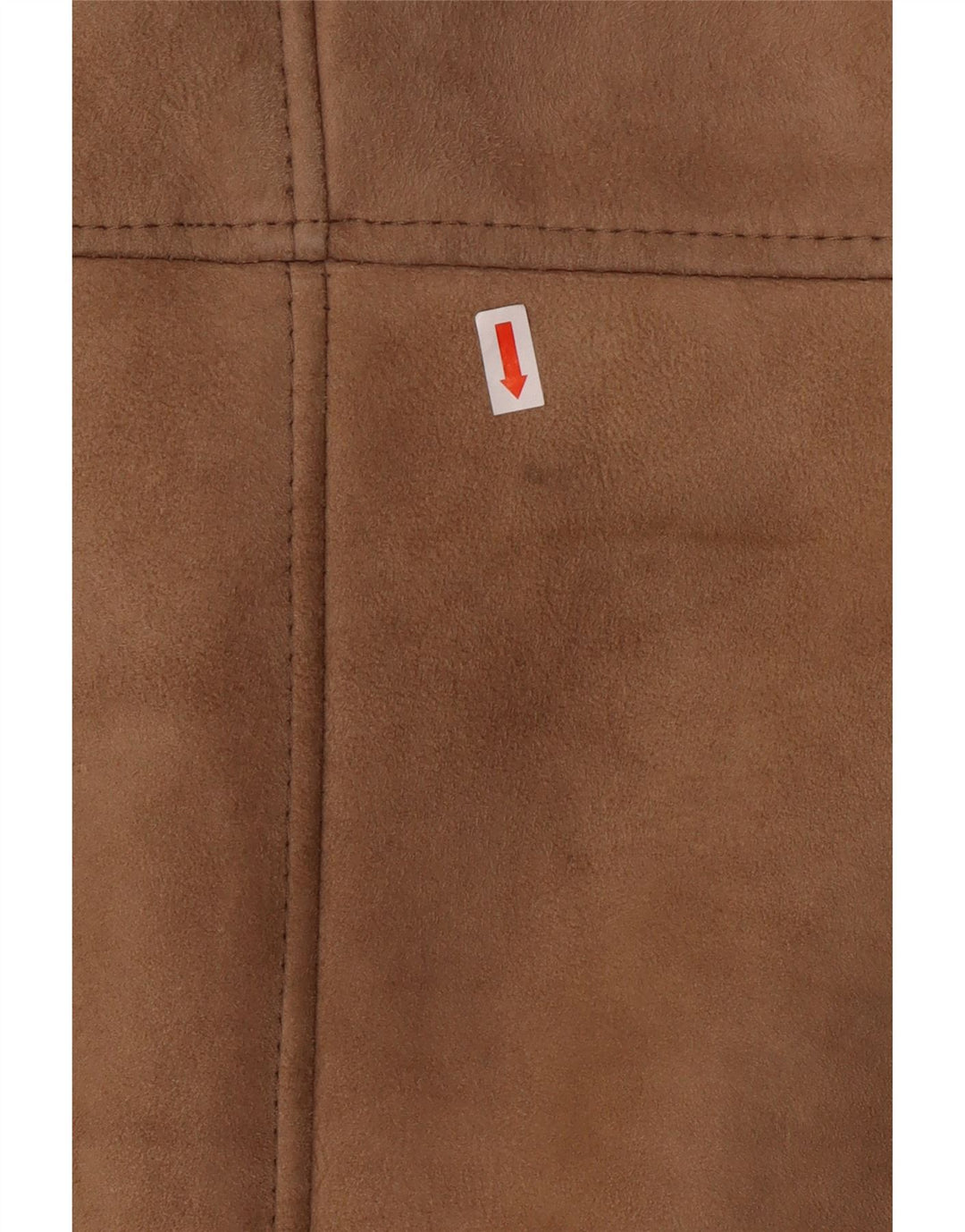 Jaqueta masculina VINTAGE Shearling IT 50 grande marrom shearling