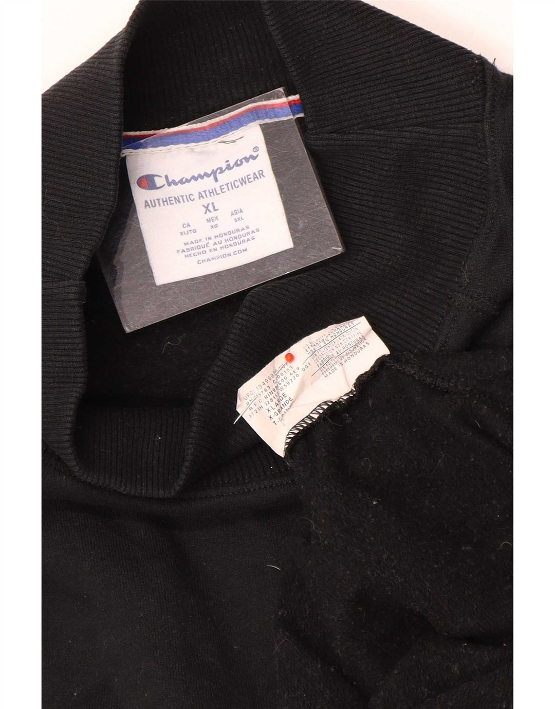 Campeão Mens Moletom Jumper XL Preto