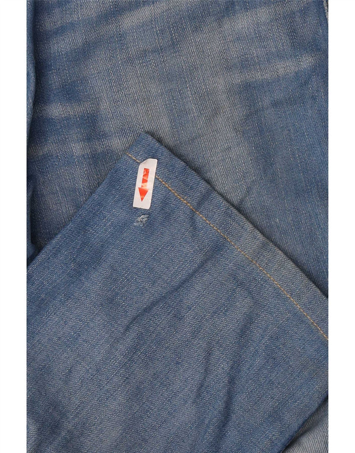 Calça jeans feminina Levi's 511 Slim W30 L28 azul algodão