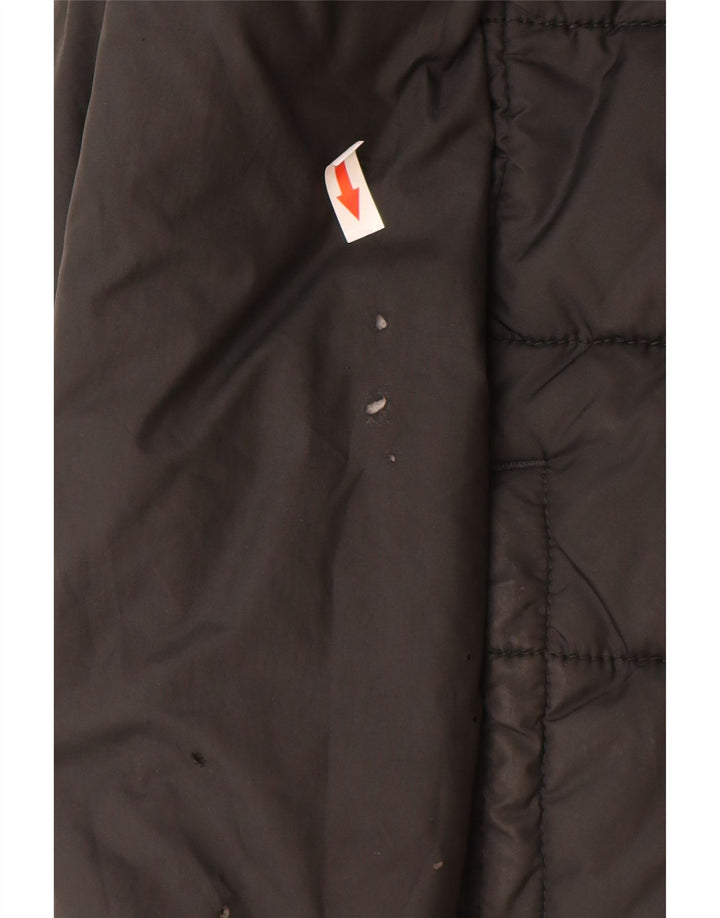Jaqueta acolchoada reversível com capuz The North Face Boys 9-10 anos médio preto