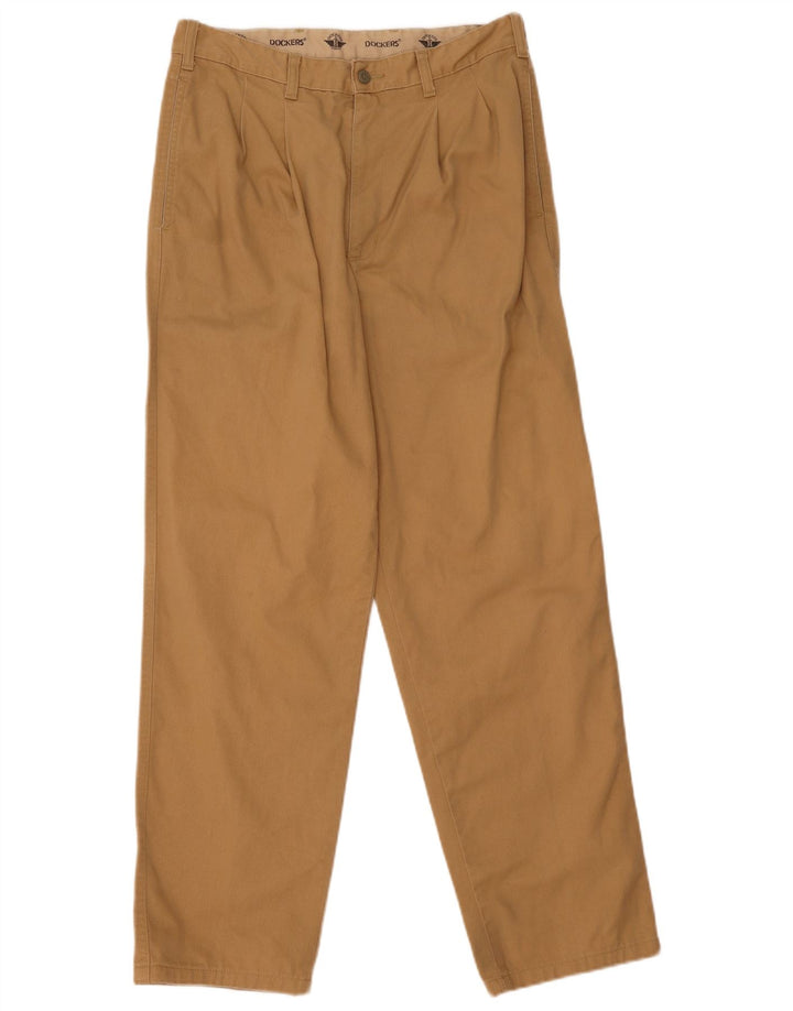 Calça Chino Masculina Dockers Pegged W32 L31 Marrom