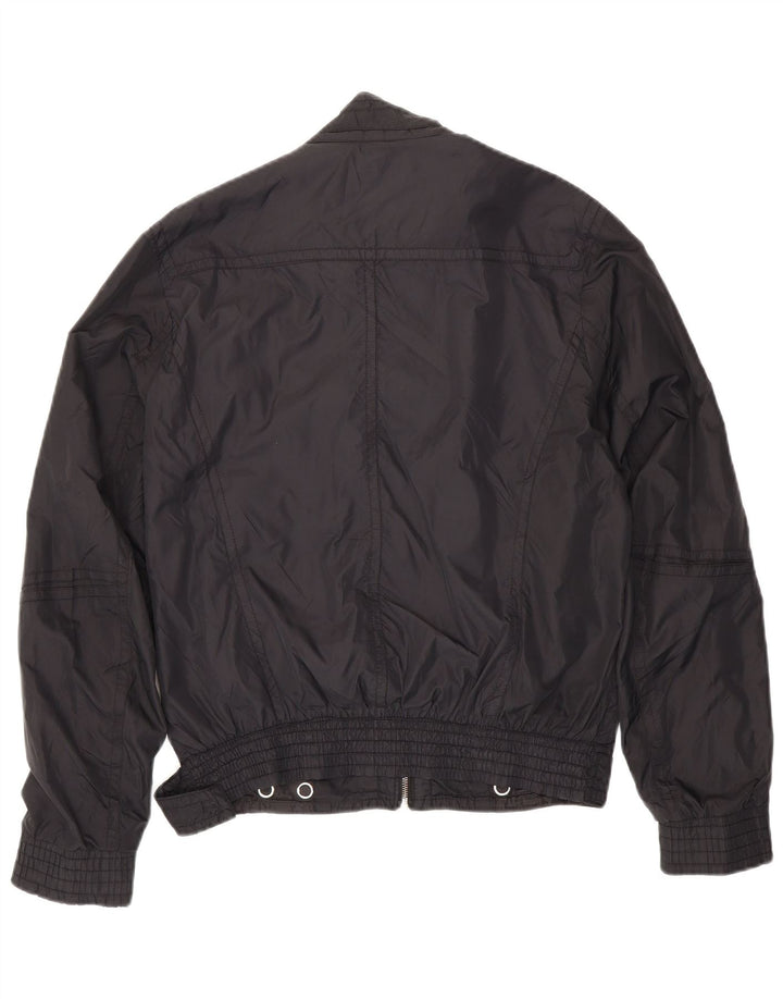 Jaqueta utilitária masculina ZARA UK 38 médio preto