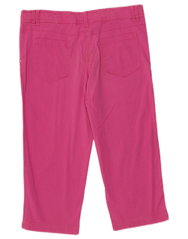 Calça Capri Feminina Champion 13-14 Anos XL W28 L16 Rosa