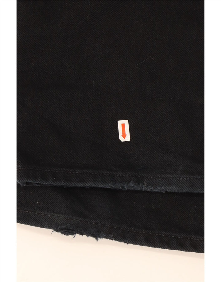 Calça jeans reta Mustang masculina Oregon W38 L34 preta