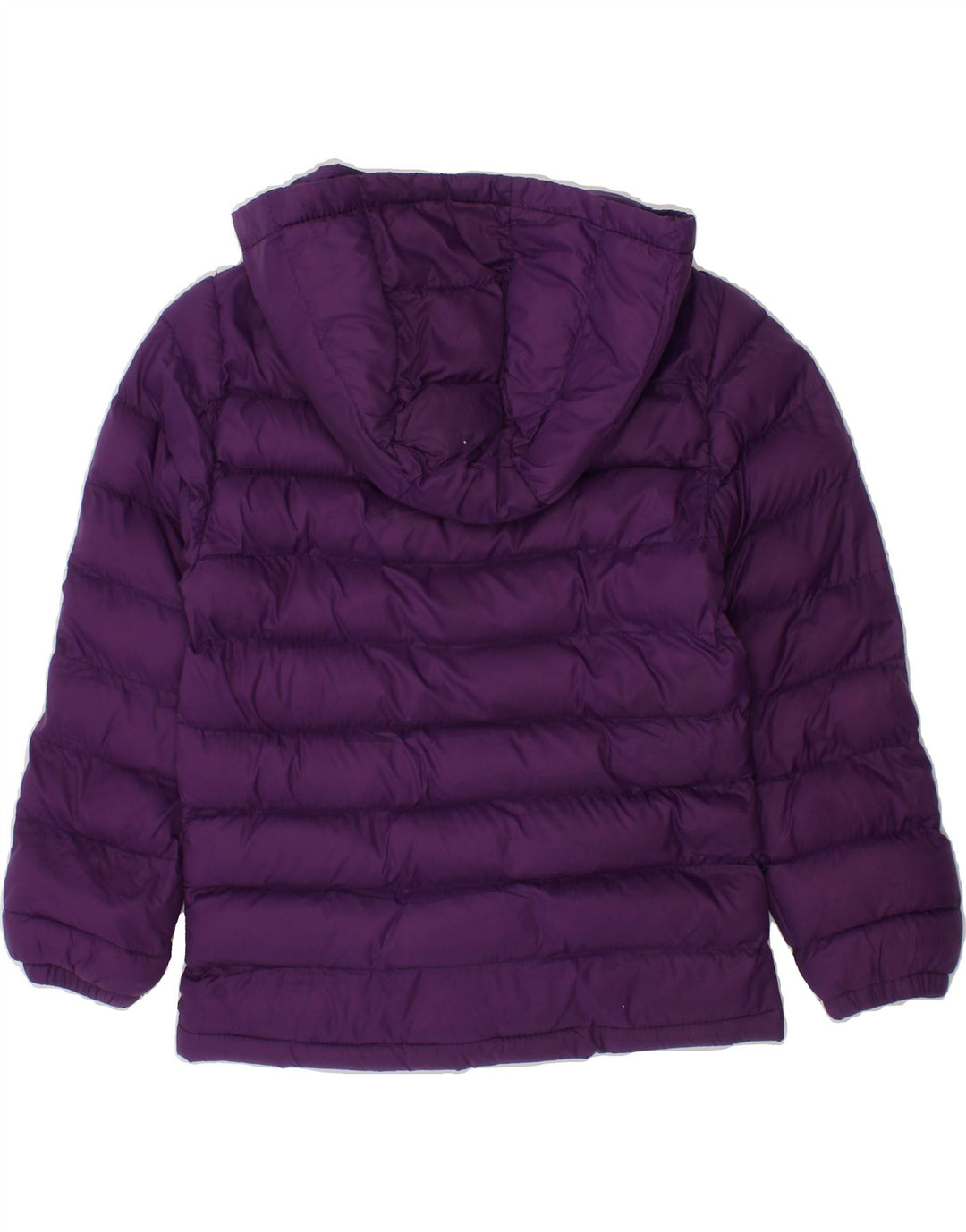 MOUNTAIN WAREHOUSE Girls Hooded Padded Jacket 3-4 Years Purple Nylon Vintage Mountain Warehouse and Second-Hand Mountain Warehouse from Messina Hembry 