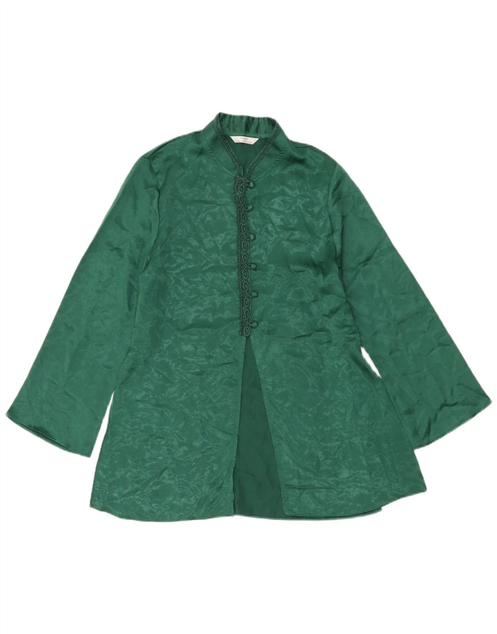 Michael Cardigan Feminino Marks & Spencer Top Reino Unido 12 Médio Verde