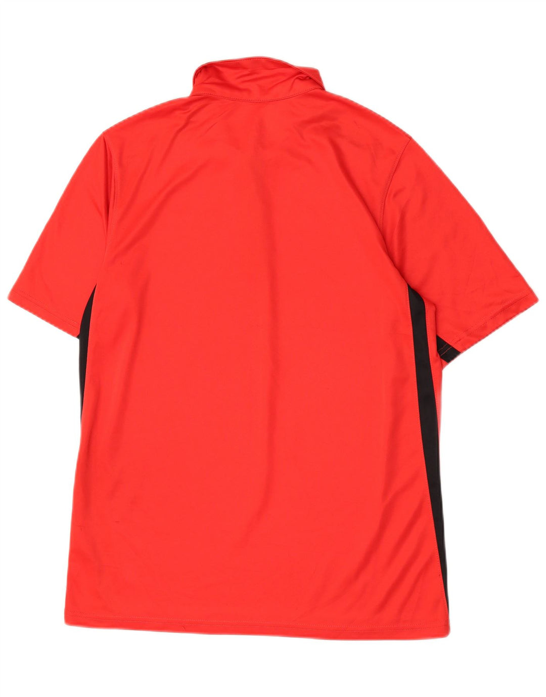 Camisa polo masculina Nike Dri Fit médio vermelho colorblock poliéster
