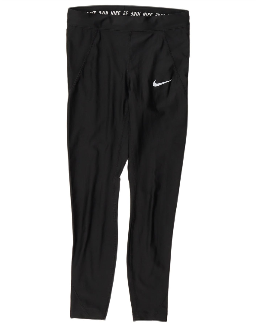 Leggings Nike Dri Fit Feminina UK 10 Pequenas Pretas