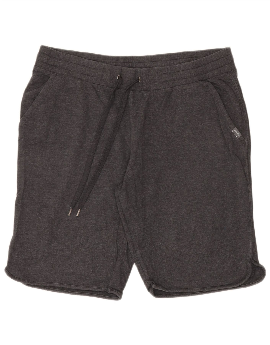 Eddie Bauer Mens Sport Shorts XL Algodão Cinza