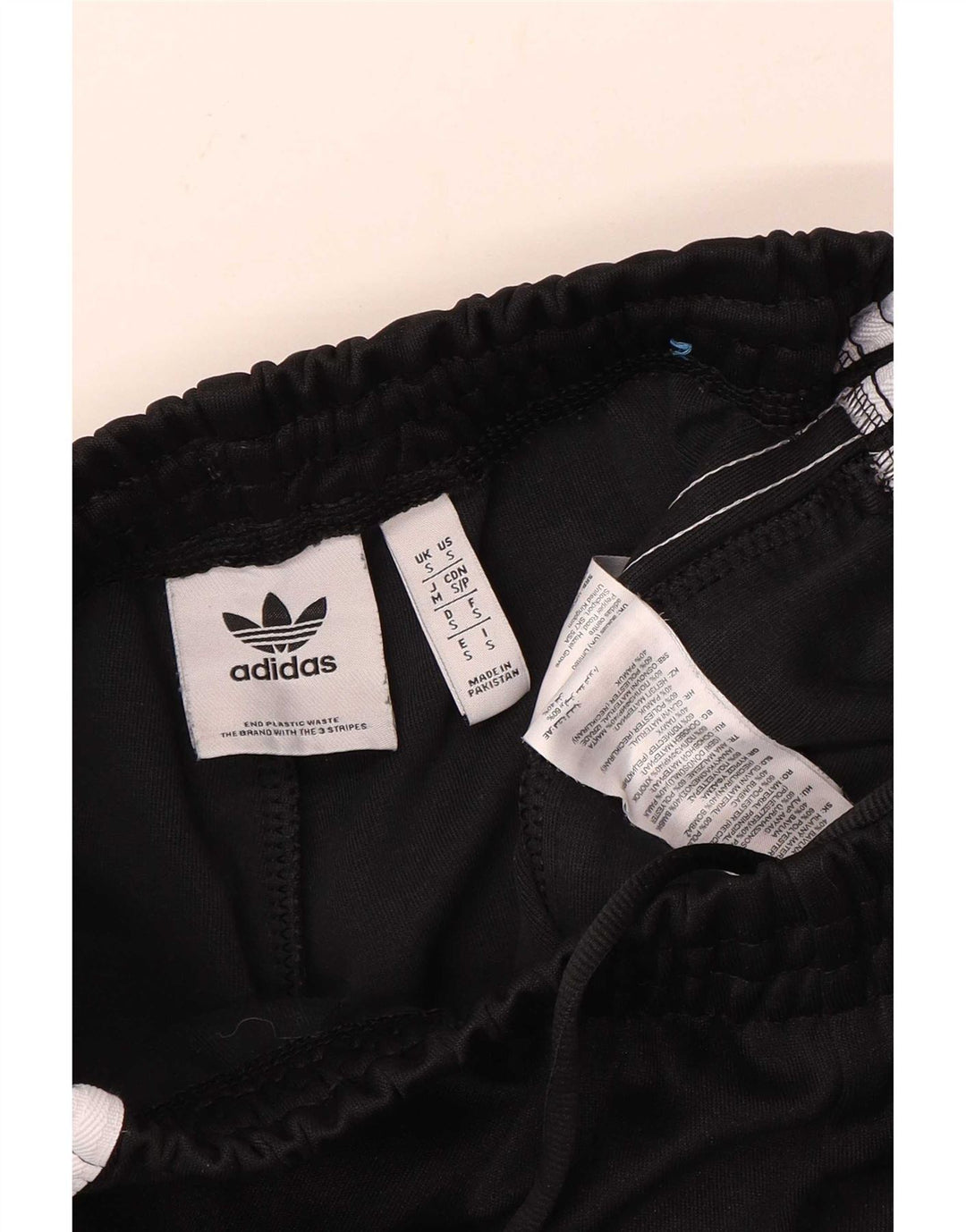 Adidas Mens Treino Calças Joggers Pequeno Poliéster Preto