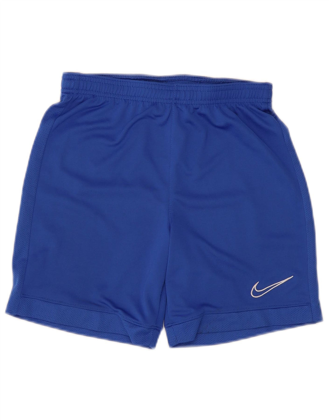 Shorts esportivos Nike Boys Dri Fit 10-11 anos médio azul poliéster