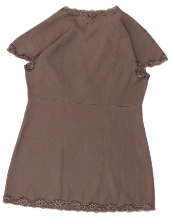 Blusa feminina Liu Jo UK 8 pequena cinza