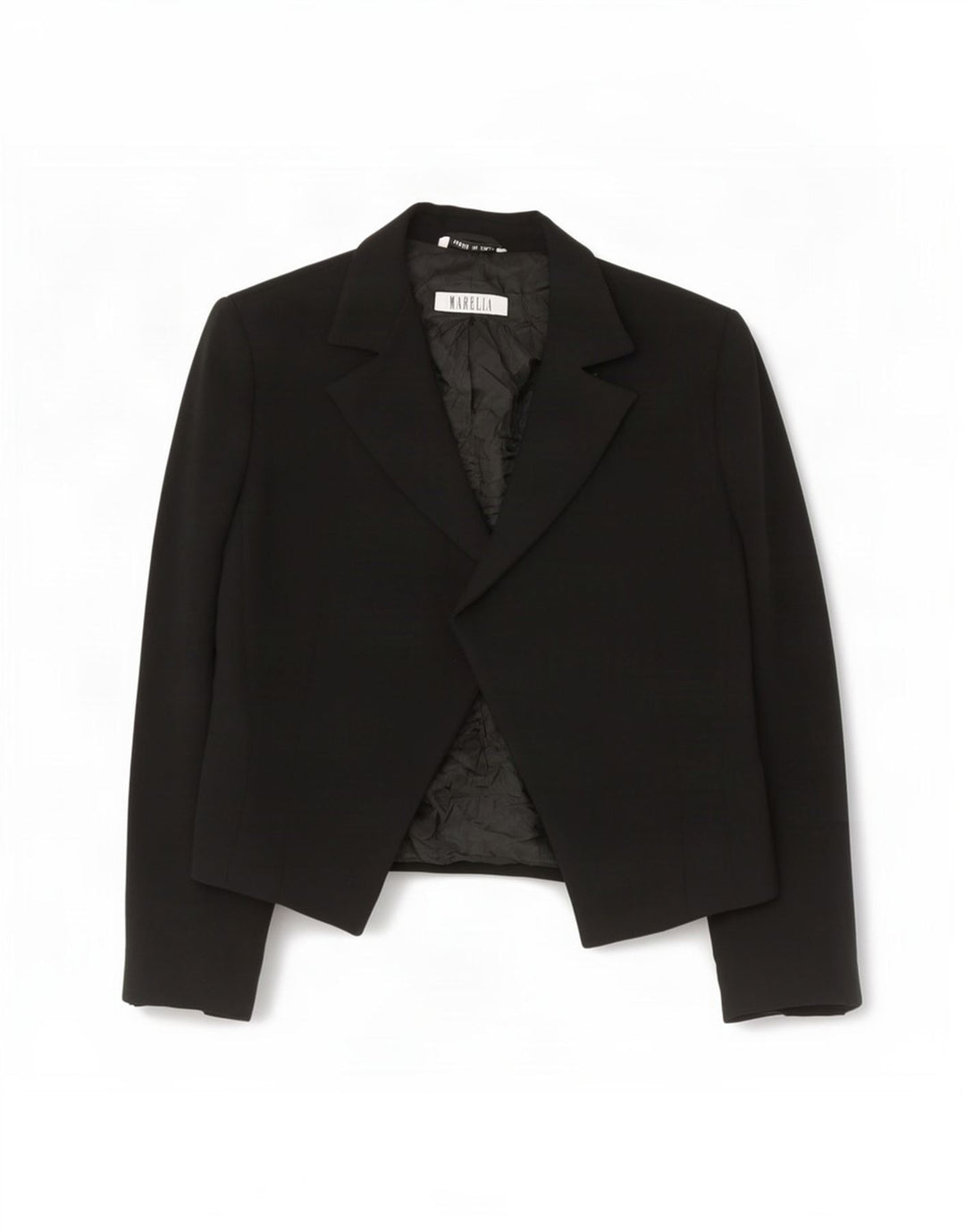 Jaqueta Bolero Feminina Marella UK 12 Poliéster Preto Médio